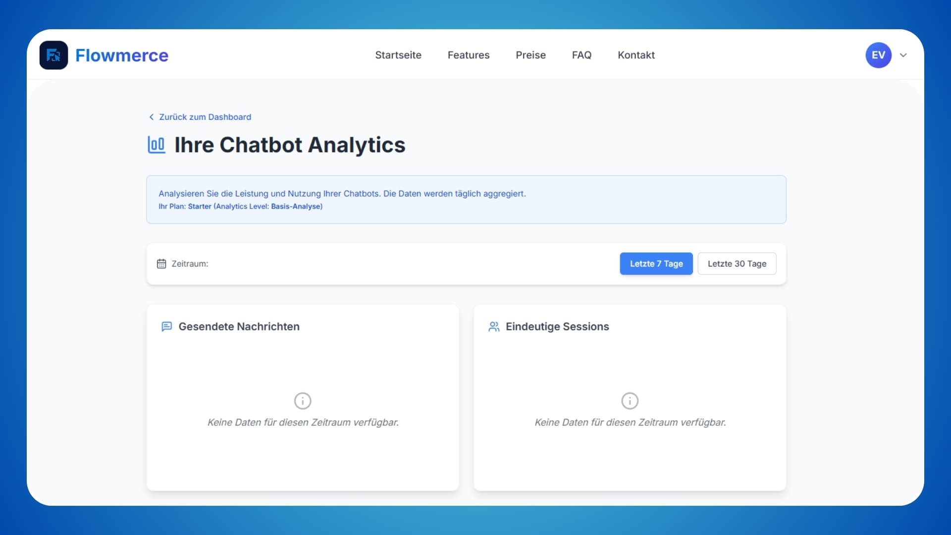 Flowmerce – KI-Chatbot-Plattform Bild 3